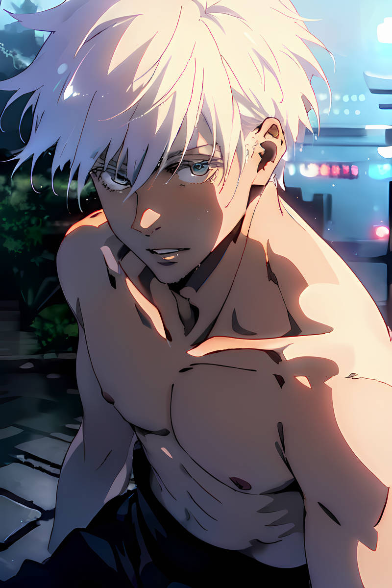 Сатору Годжо из Магической битвы - 9 Февраля 2024