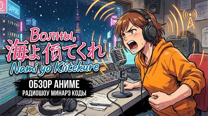 Волны, слушайте меня: обзор аниме - обложка (постер)