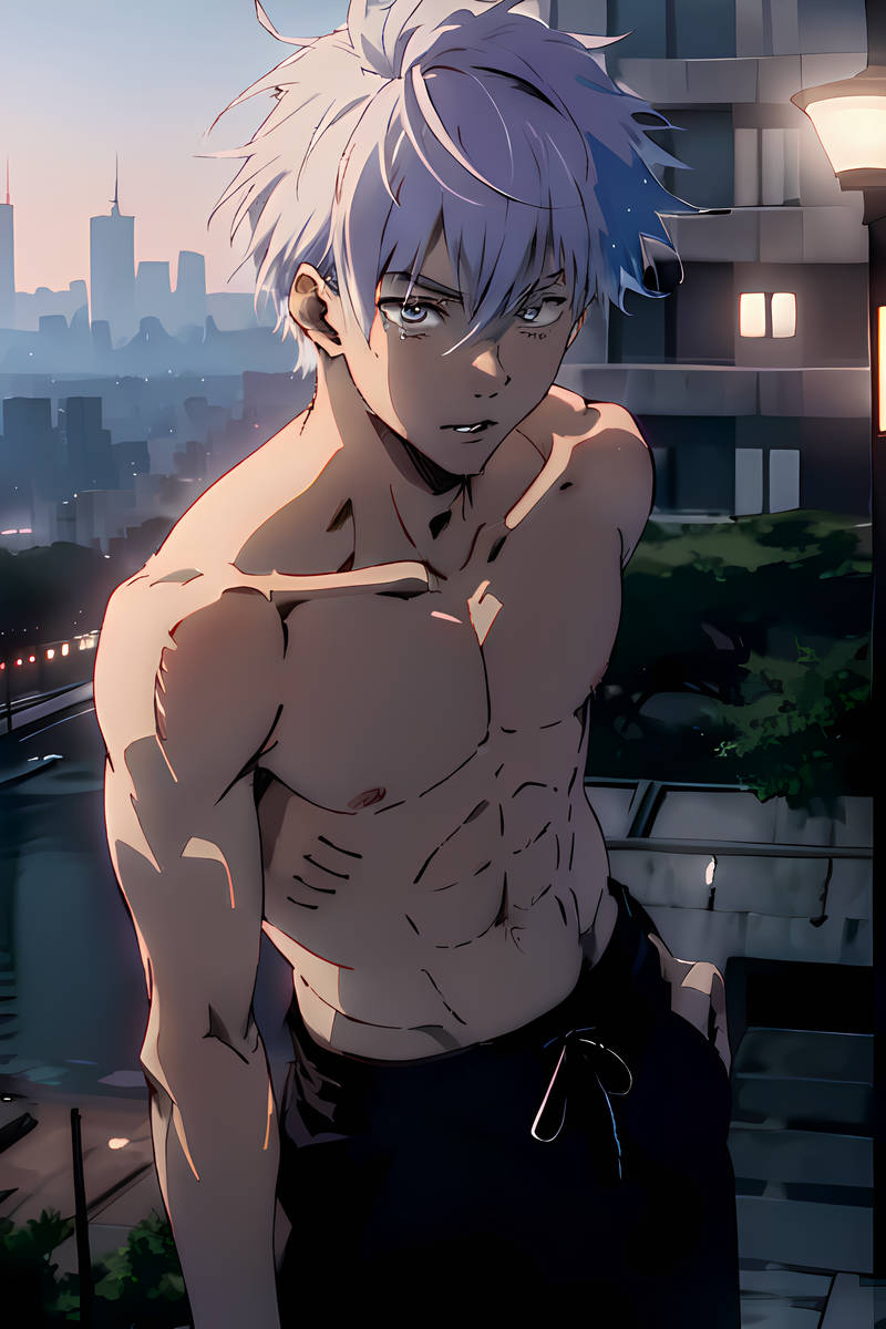 Сатору Годжо из Магической битвы - 9 Февраля 2024