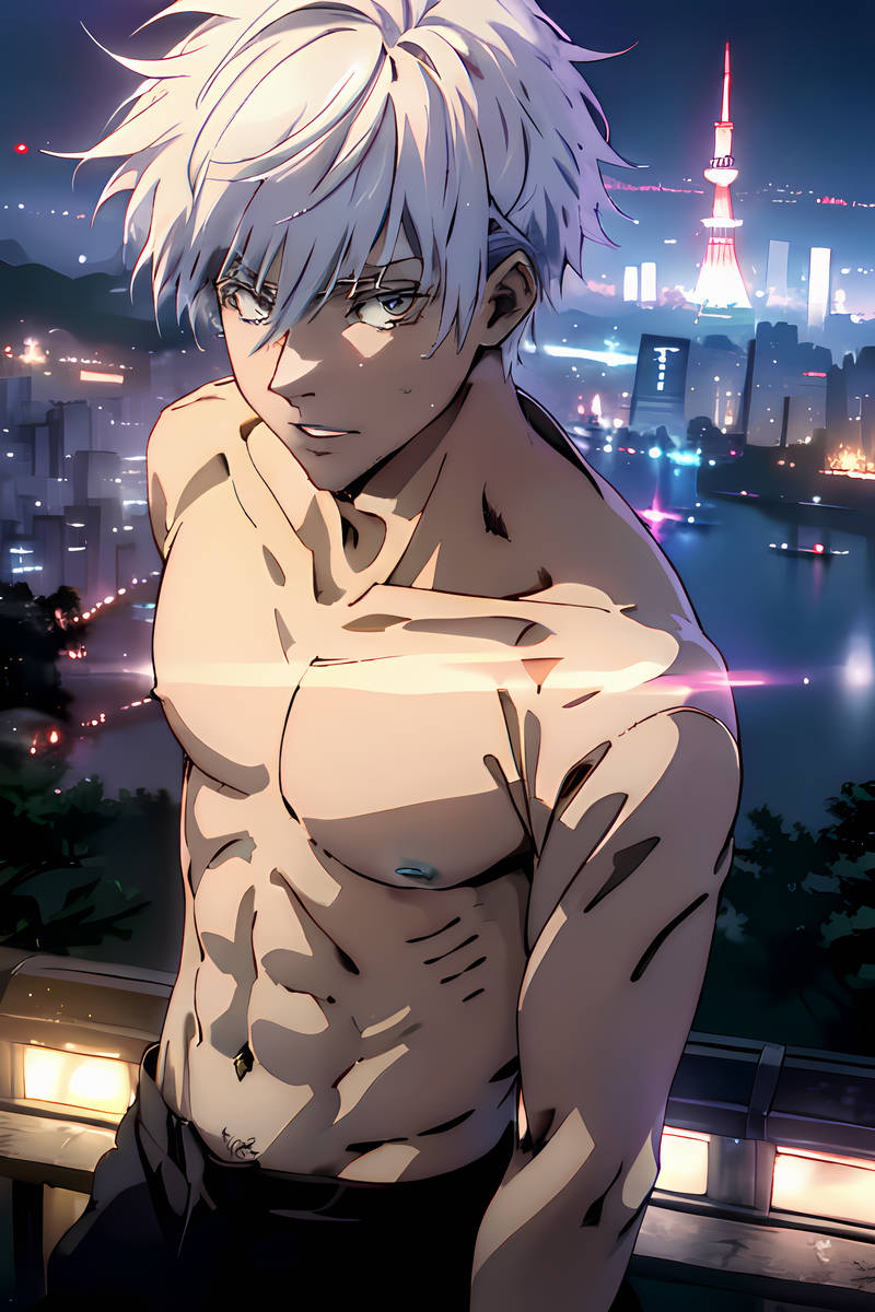 Сатору Годжо из Магической битвы - 9 Февраля 2024