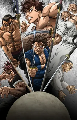 Путь Баки: непобедимый самурай 1-13 серия из 13 - обложка (постер)