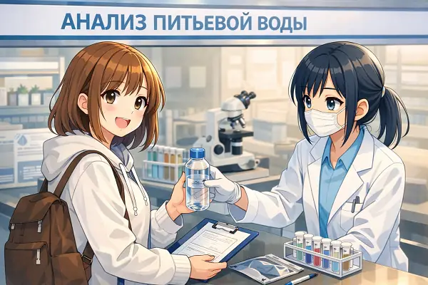 сдать питьевую воду на анализ